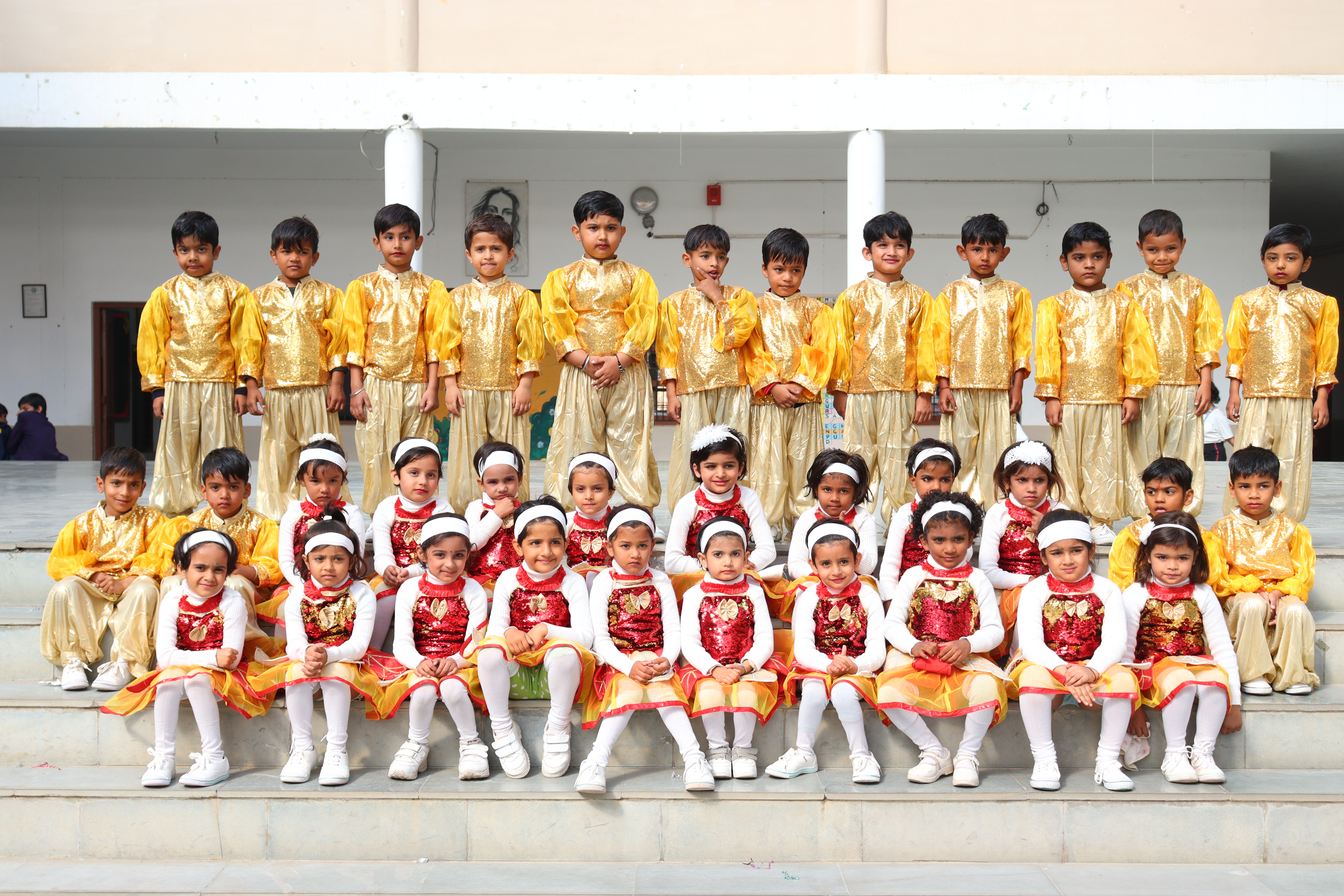 Class Photo for Classes (IV-to-VI)